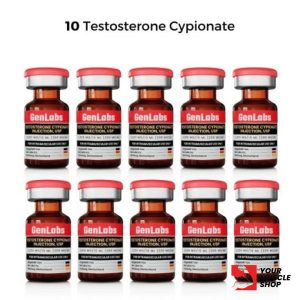10 – Testosterone Cypionate 200 Mg/ml – Genlabs